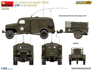 MiniArt 35418 US ARMY K-51 RADIO TRUCK WITH K-52 TRAILER. INTERIOR KIT 1/35 – Bild 14