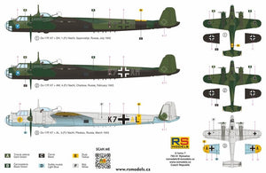 RS Models 92275 Dornier 17P Ostfront 1/72 – zdjęcie 4