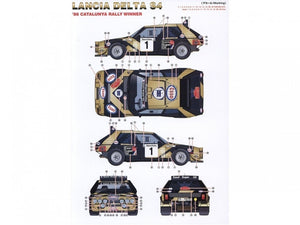 Beemax 24034 Lancia Delta S4 &amp;#39;86 Catalonia Rally Winner 1/24 – Bild 2