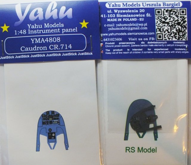 Yahu YMA4808 Caudron CR.714 (RS) 1/48