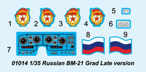 Trumpeter 01014 Russian BM-21 Grad Late Version 1/35 – Bild 4