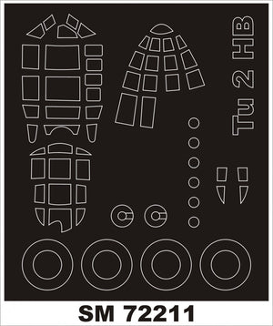 Montex SM72211 Tu-2 HOBBY BOSS