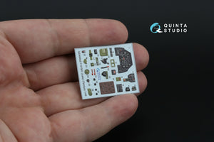Quinta Studio QD48482 P-51B/C (Late) 3D-Printed coloured Interior on decal paper (Tamiya) 1/48 – imagen 7