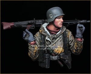 Young Miniatures YM1882 German Machine Gunner Eastern Front WWII 1/10 – Bild 7