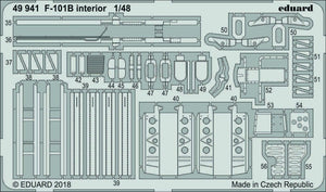 Intérieur du F-101B Eduard 49941 au 1/48 KITTY HAWK – image 2