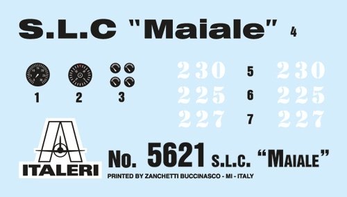 Italeri 5621 S.L.C. MAIALE with crew 1/35 – imagen 4