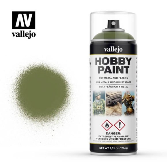 Vallejo 28027 AFV Fantasy Goblin Green en spray 400 ml.