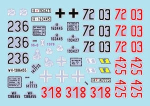 Star Decals 35-C1370 SdKfz 250 neu 1 SdKfz 250/1 and SdKfz 250/3 on the West Front 1/35 – Bild 2