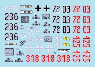 Star Decals 35-C1370 SdKfz 250 neu 1 SdKfz 250/1 and SdKfz 250/3 on the West Front 1/35 – Bild 2