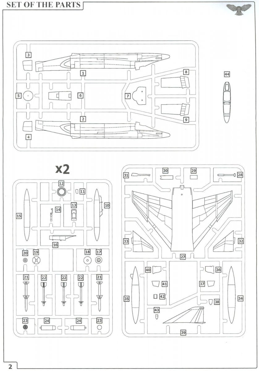 Sova 14001 F4J Phantom II 1/144 – immagine 3