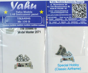 Yahu YMA4846 Me 109 B (Special Hobby=Classic Airframes) 1/48