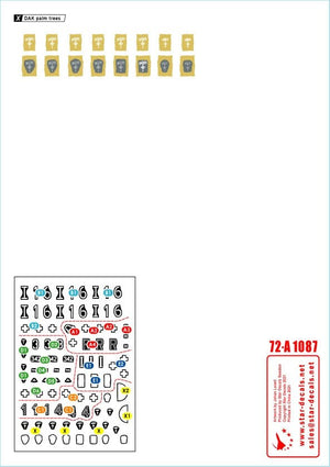 Star Decals 72-A1087 Panzer in the Desert # 4. PzKpfw II Ausf F, in North Africa 1/72 – imagen 2