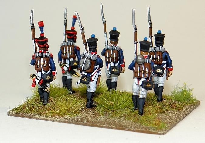 Hat 8294 Napoleonic 1815 French Line Infantry Marching 1/72