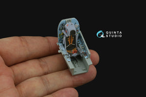 Quinta Studio QD+48480 Su-17M4/Su-22M4 3D-Printed &amp;amp; coloured Interior on decal paper (Hobby Boss) (with 3D-printed resin parts) 1/48 – immagine 10