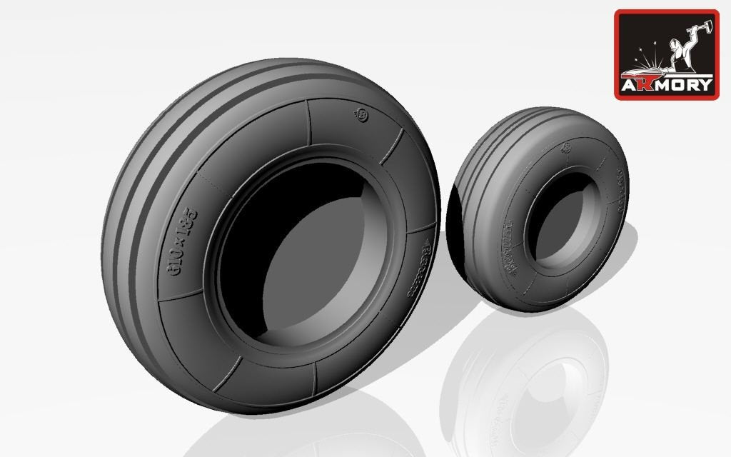 Armory Models AW48019 AERO L-39 Albatros wheels 1/48 – image 4