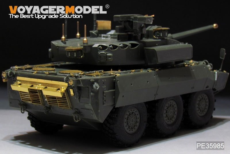 Voyager Model PE35985 Modern French AMX-10RCR T-40M IFV Basic For TigerModel 4665 1/35 – zdjęcie 5