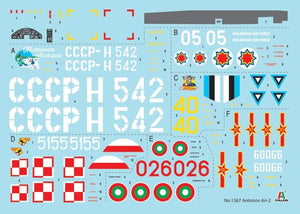 Italeri 1367 Antonov An-2 1/72 – imagen 3