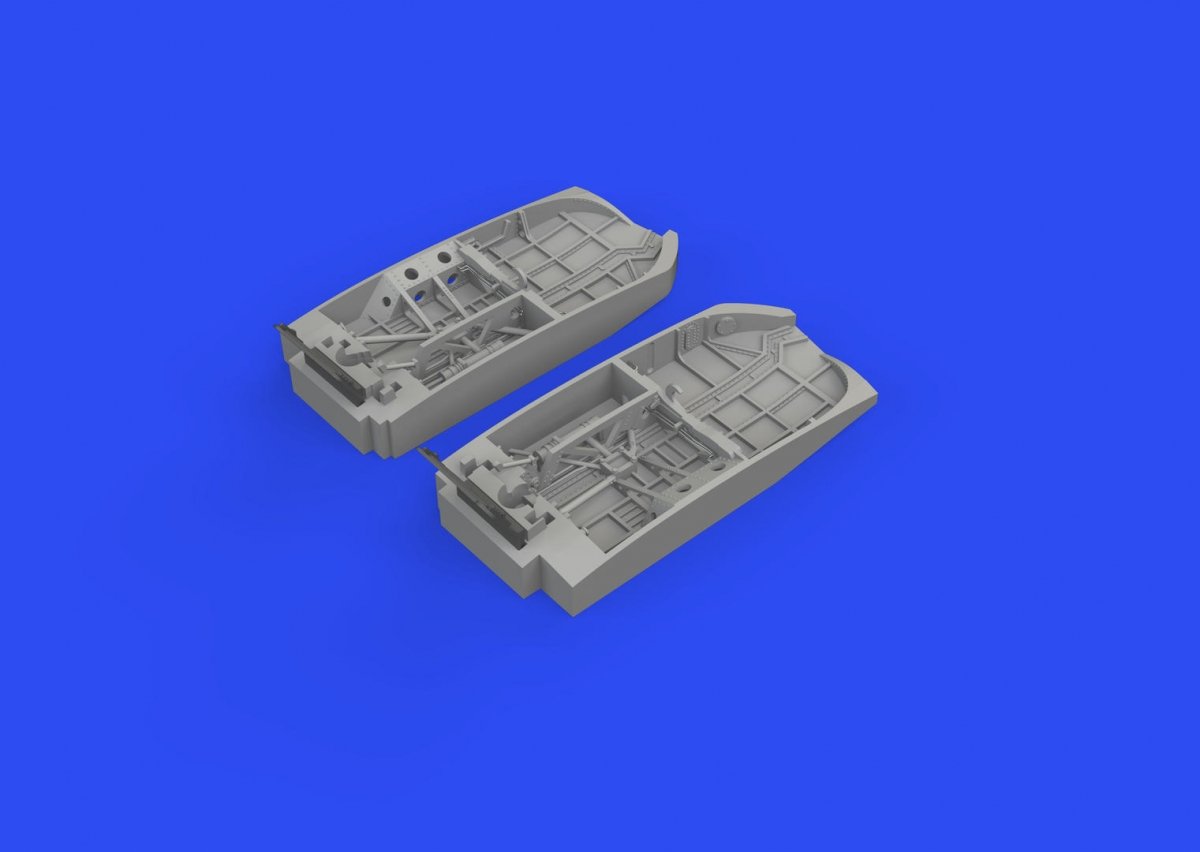 Eduard 648798 F6F wheel bays PRINT EDUARD 1/48 – immagine 4