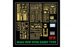 Rye Field Model 5058 M4A3 76W HVSS EARLY TYPE 1/35 – Bild 3