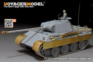 Voyager Model PE351174 WWII German Panther A early ver. Basic（For MENG TS-046）1/35 – Bild 4