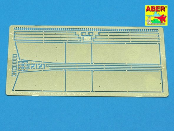 Aber 35A056 Couvercles de tourelle pour PzKpfw III (1/35)