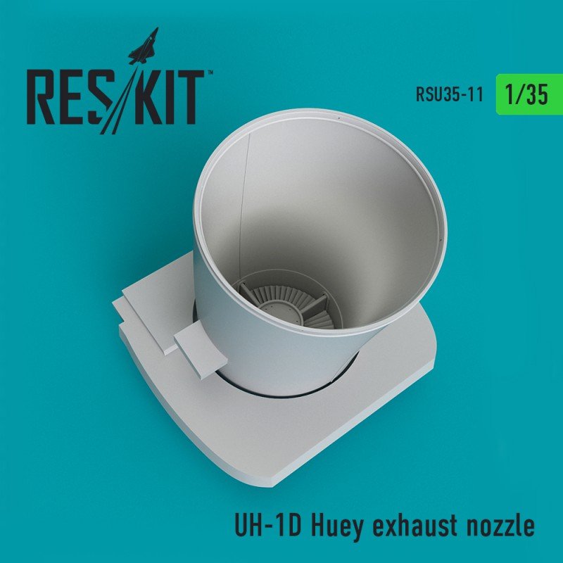 RESKIT RSU35-0011 Buse d&amp;#39;échappement UH-1D Huey 1/35