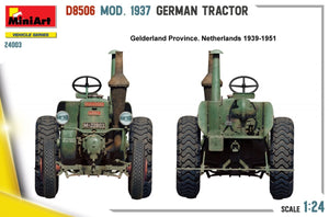 MiniArt 24003 GERMAN TRACTOR D8506 MOD. 1937 1/24 – image 5