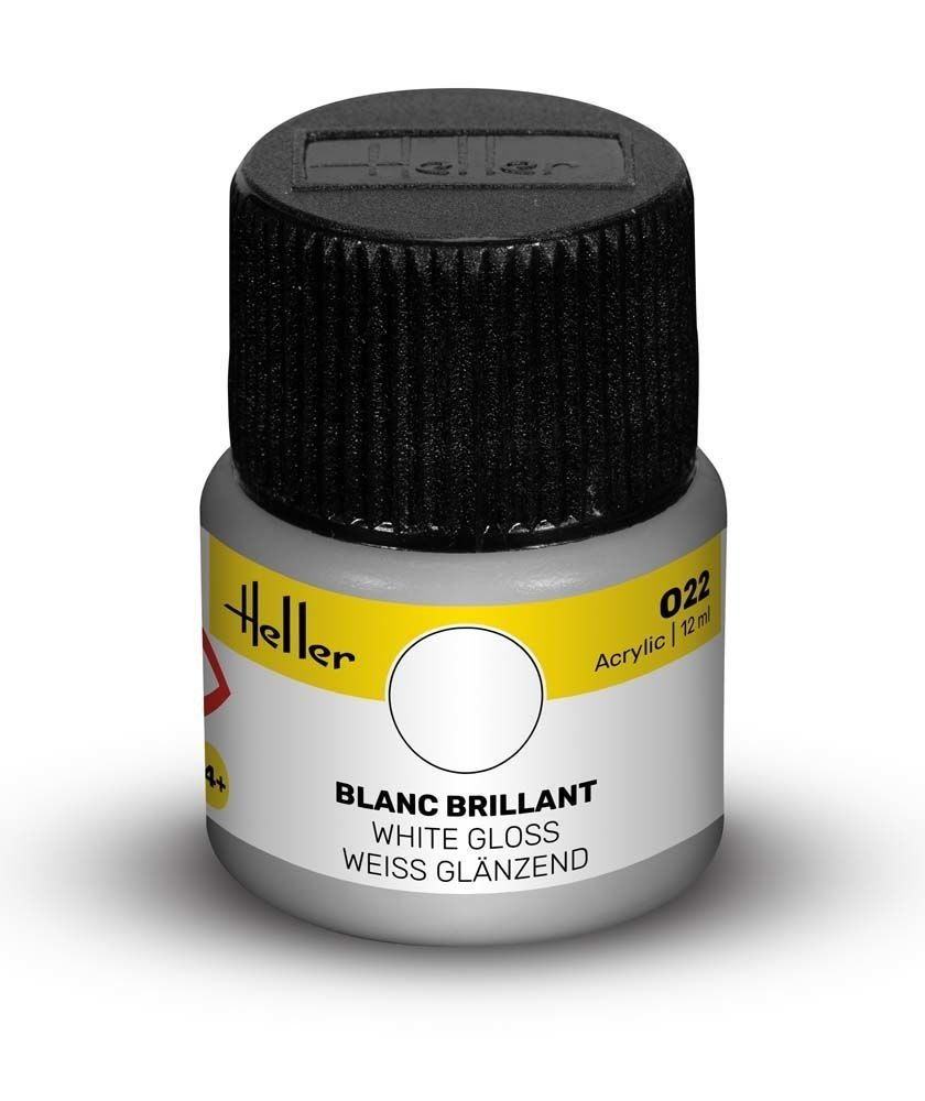 Heller 9022 022 Blanc - Brillant 12 ml