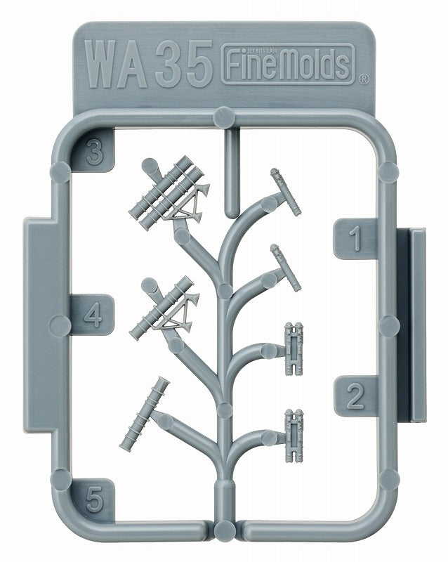 Fine Molds WA35 Anti-Ship Missile &amp;amp; Surface Vessel Torpedo Tubes for Modern Ships 1/700 – immagine 2