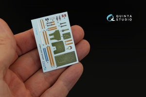Quinta Studio QD32013 Mirage 2000N 3D-Printed &amp;amp; coloured Interior on decal paper (for Kitty Hawk kit) 1/32 – immagine 5