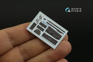 Quinta Studio QD48458 MiG-29K 3D-Printed coloured Interior on decal paper (HobbyBoss) 1/48 – immagine 6