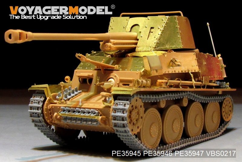 Voyager Model PE35945 WWII German Tank Destroyer Marder III (Sd.Kfz.139)Basic For TAMIYA 35248 1/35 – immagine 3