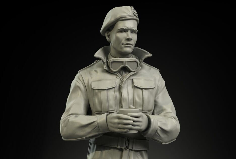 Panzer Art FI35-046 British RAC tank driver North Africa/Italy 1/35 – immagine 3
