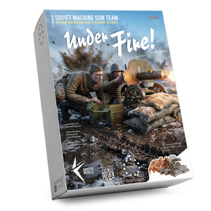 Faustus Models FM16001 “Under Fire” Soviet Machine Gun Team 1/16