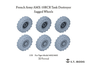 E.T. Model P35-167 Modern French AMX-10RCR Tank Destroyer Sagged wheels 1/35