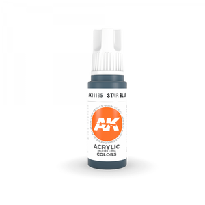 AK Interactive AK11185 STAR BLUE – STANDARD 17ml – zdjęcie 2