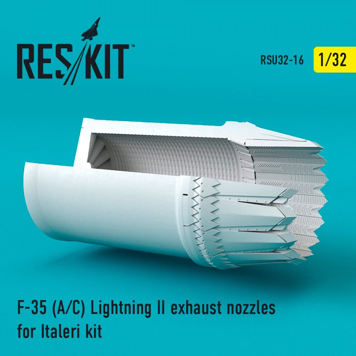 RESKIT RSU32-0016 F-35 (A,С) "LIGHTNING II" EXHAUST NOZZLES FOR ITALERI KIT 1/32