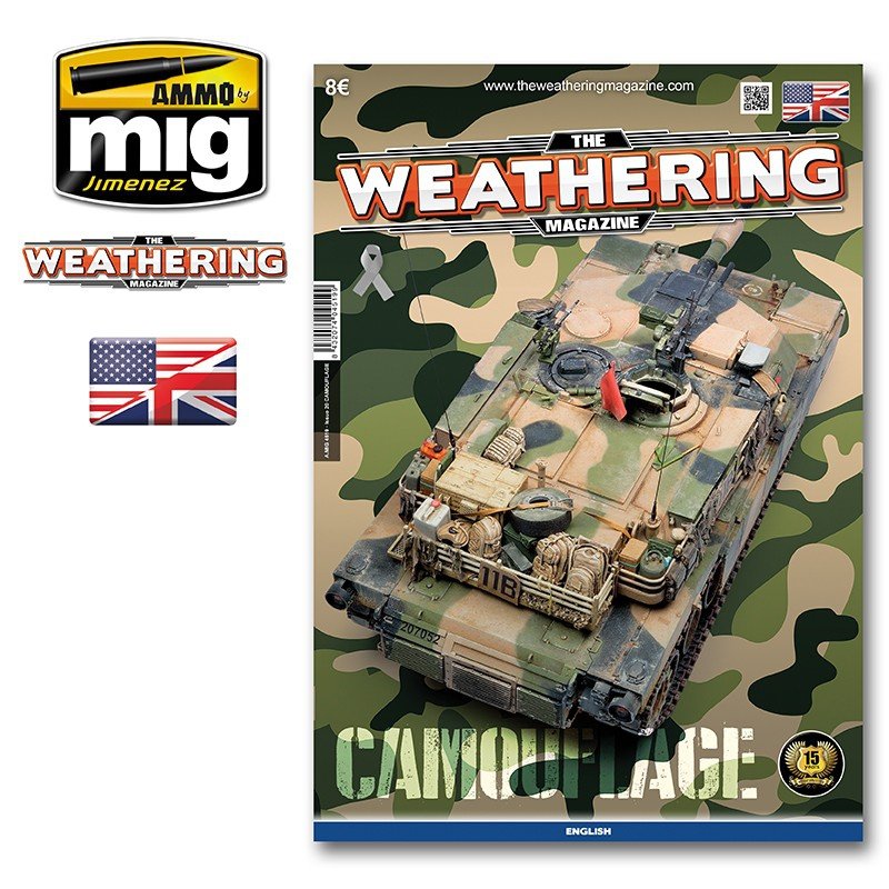 Munitions de Mig Jimenez 4519-ENG TWM ÉDITION 20 - CAMOUFLAGE (ANGLAIS)