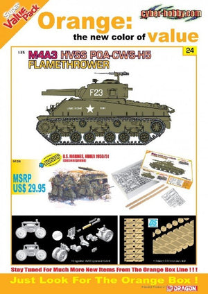 Cyber Hobby 9124 M4A3 HVSS POA-CWS-H5 1/35 – Bild 2