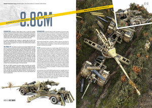 AK Interactive AK4907 WORN ART COLLECTION ISSUE 05 – GERMAN ARTILLERY - Bilingual English/Spanish – Bild 9