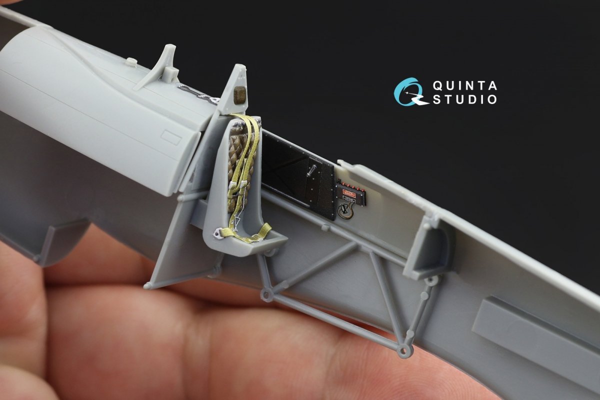 Quinta Studio QD48218 Hawker Typhoon Mk.1b early 3D-Printed &amp;amp; coloured Interior on decal paper ( Hasegawa ) 1/48 – zdjęcie 6