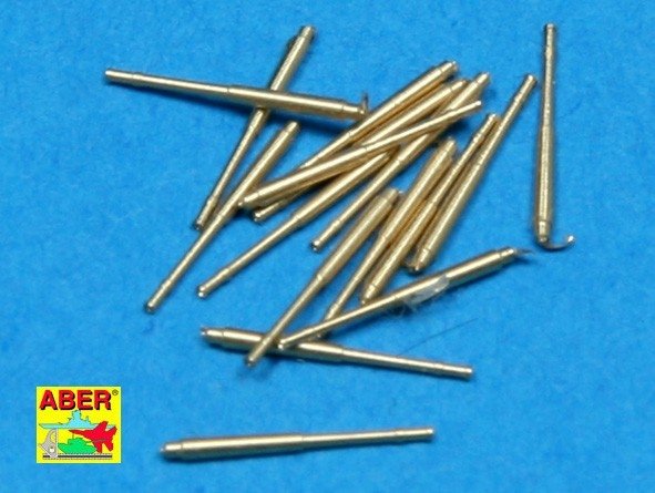 Aber 1/700L-16 Ensemble de 16 canons SFLAK de 105 mm SKC/33 utilisés dans l&amp;#39;affût C/31 pour les navires de guerre allemands 1/700