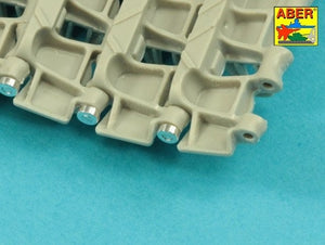 Aber 16170B Set of pins for Panther tank tracks x176 pcs / Zestaw sworzni do gąsienic czołgu Panther x176 szt 1/16