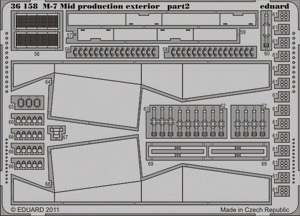 Eduard 36158 M-7 Mid production exterior 1/35 Dragon