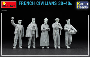 Miniart 38037 French Civilians 30-40s. (resin heads) 1/35 – Bild 4