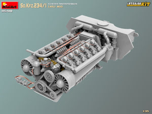 MiniArt 35410 Sd.Kfz.234/1 Schwerer Panzerspahwagen. EARLY MOD. INTERIOR KIT 1/35 – zdjęcie 7
