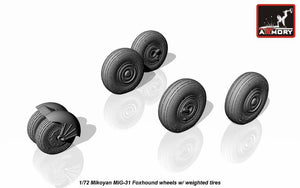 Roues du Mikoyan MiG-31 Foxhound Armory Models AW72025 au 1/72 – image 4