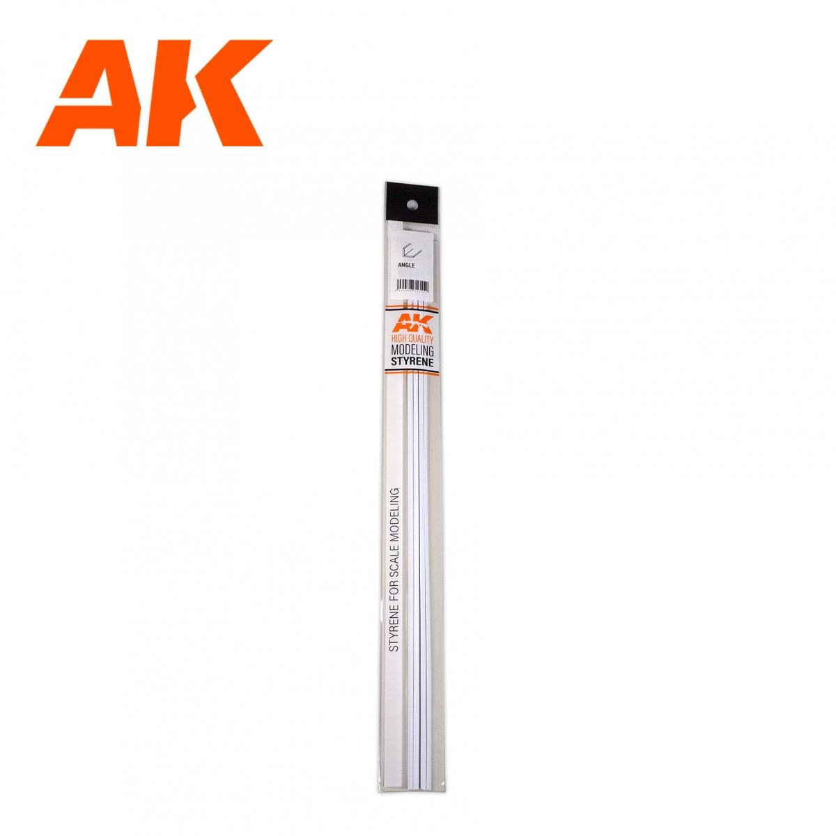 AK Interactive AK6559 ANGLE 1.50 X 1.50 X 350MM – STYRENE ANGLE – (4 UNITS) – Bild 2