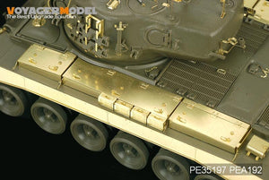 Maquette Voyager PE35197 Char M26 Pershing de l&amp;#39;armée américaine de la Seconde Guerre mondiale (modèle de base pour Tamiya 35254, échelle 1/35) – image 4