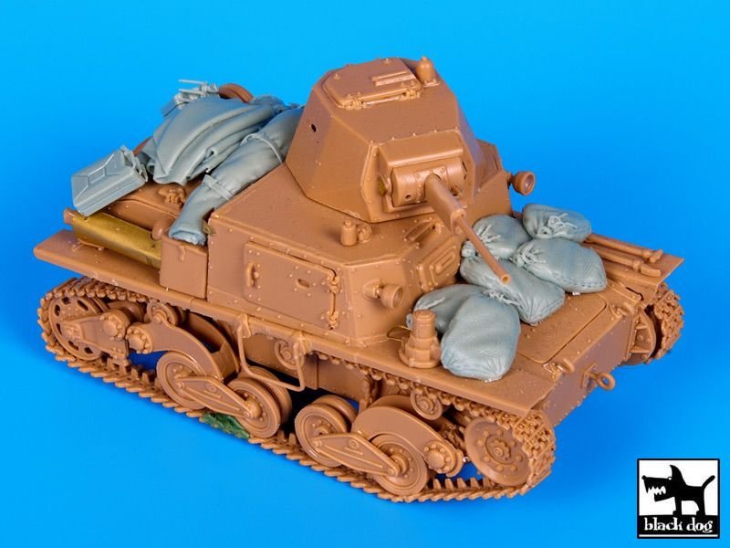 Black Dog T35114 Carro Armato L6 accessories set 1/35 – immagine 3